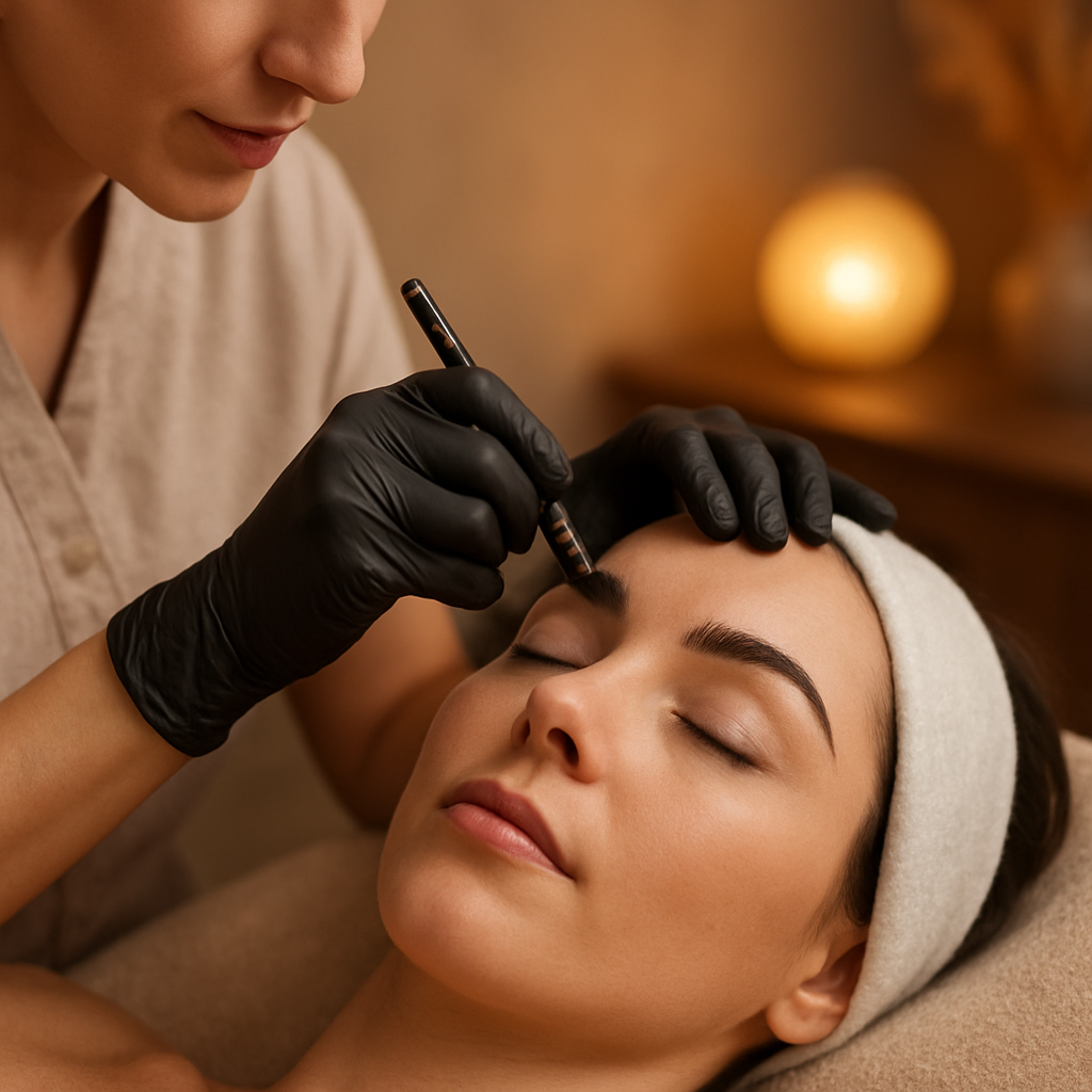 Microblading / Nano Brows treatment at Glow Me Now