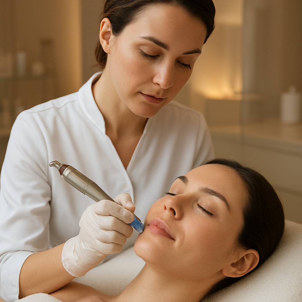 PRP Micro-Needling with Exosomes treatment at Glow Me Now