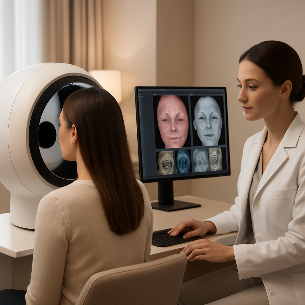 3D Image Pro Skin Analyzer treatment at Glow Me Now